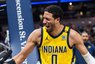 Indiana Pacers star point guard Tyrese Haliburton